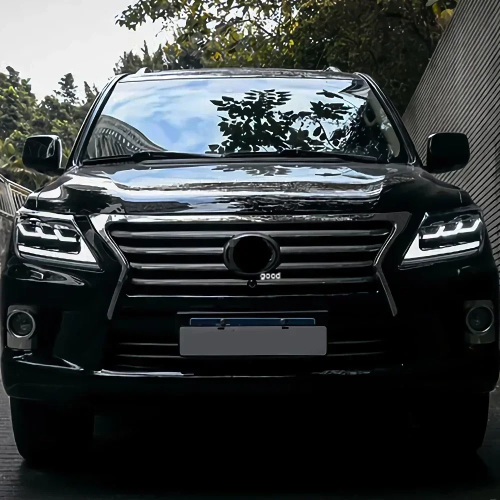 

For Lexus LX570 2009-2015 Car Front Lamps Assembly Upgrade LED Dynamic Streamer Projector Lens Auto Headlights Tool Accessories