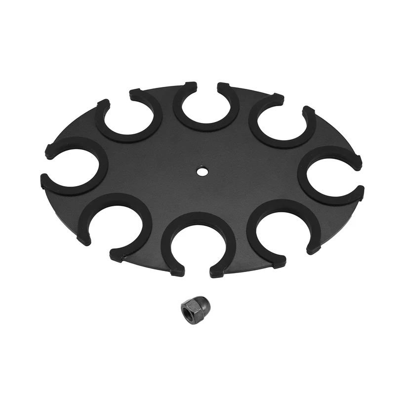 Uchwyt mikrofonu, uchwyt na wiele mikrofonów do mikrofonów przewodowych i bezprzewodowych, organizer na wiele mikrofonów i wyświetlacz do stojaka na mikrofon