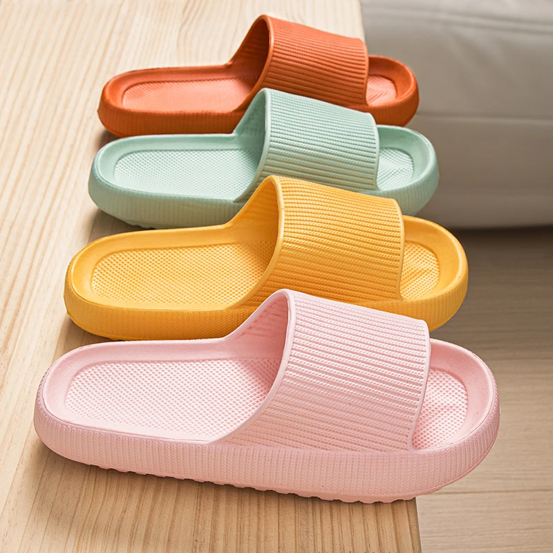 Summer Slippers Platform Shoes Women EVA Beach Sandals Women Slides Indoor Mute Household Flip Flops