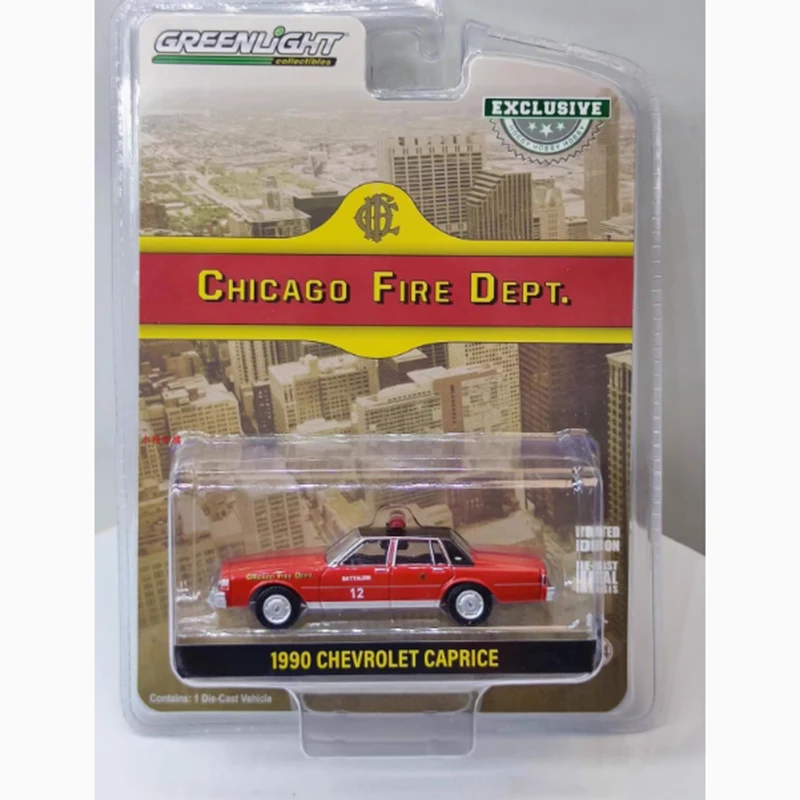 

GreenLight масштаб 1:64 1985 1990 Chevrolet CAPRICE, имитация сплава, модель автомобиля, классический сувенир для взрослых, подарок, статический дисплей