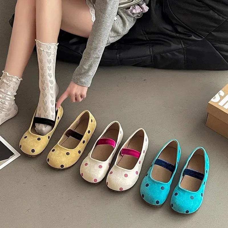 

Women Flat Shoes Comfort Soft Sole Ballet Flats Fashion Mary Jane Shoes Lightweight Walking Flats Women's Loafers Zapatos Mujer
