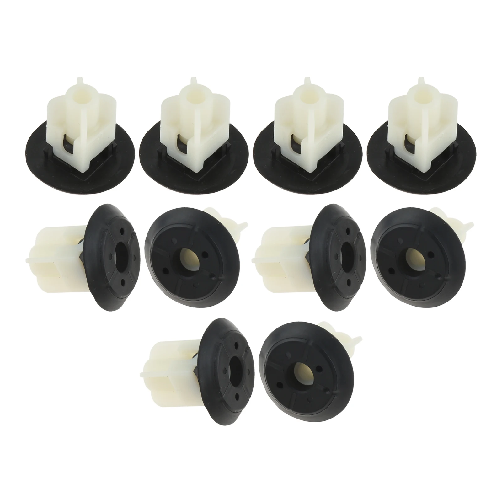 Plastic Car Panel Molding Clips, Fixadores Clips, Fit para BMW, Auto Peças, Acessórios Interiores, 07147265039, 10Pcs