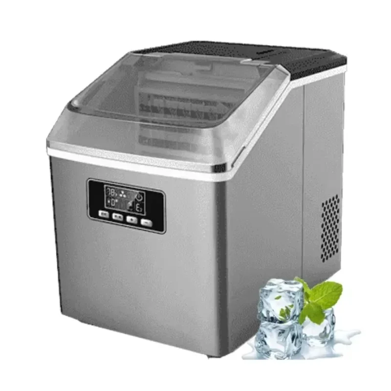 

Countertop Ice Maker 25kg Automatic Commercial Home Cube Small Mini Portable Machine For Beverage