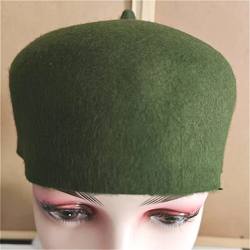 이슬람 남성 여성을위한 터키 양모 모자 Eid기도 말레이시아 아라비아 이슬람 갈색 Kufi 모자 우아한 탑 모자 편안한 Hijab