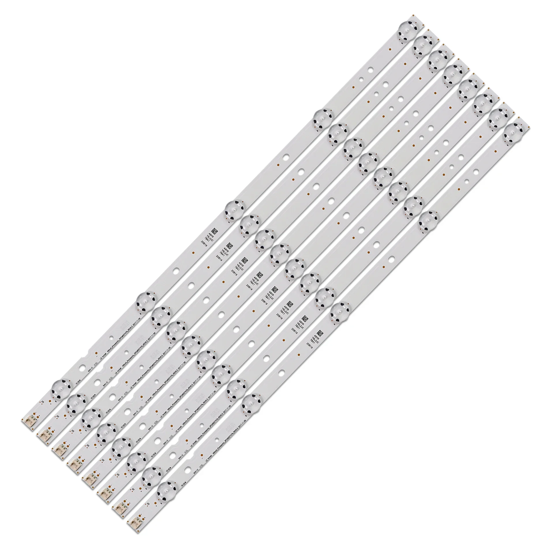 

LED backlight strip 5leds for Innotek 49inch Panasonic REV0.4 TX-49DS500E TX-49ES400B TX-49DS500B TZLP151KHAB6 TZLP151KHAB1