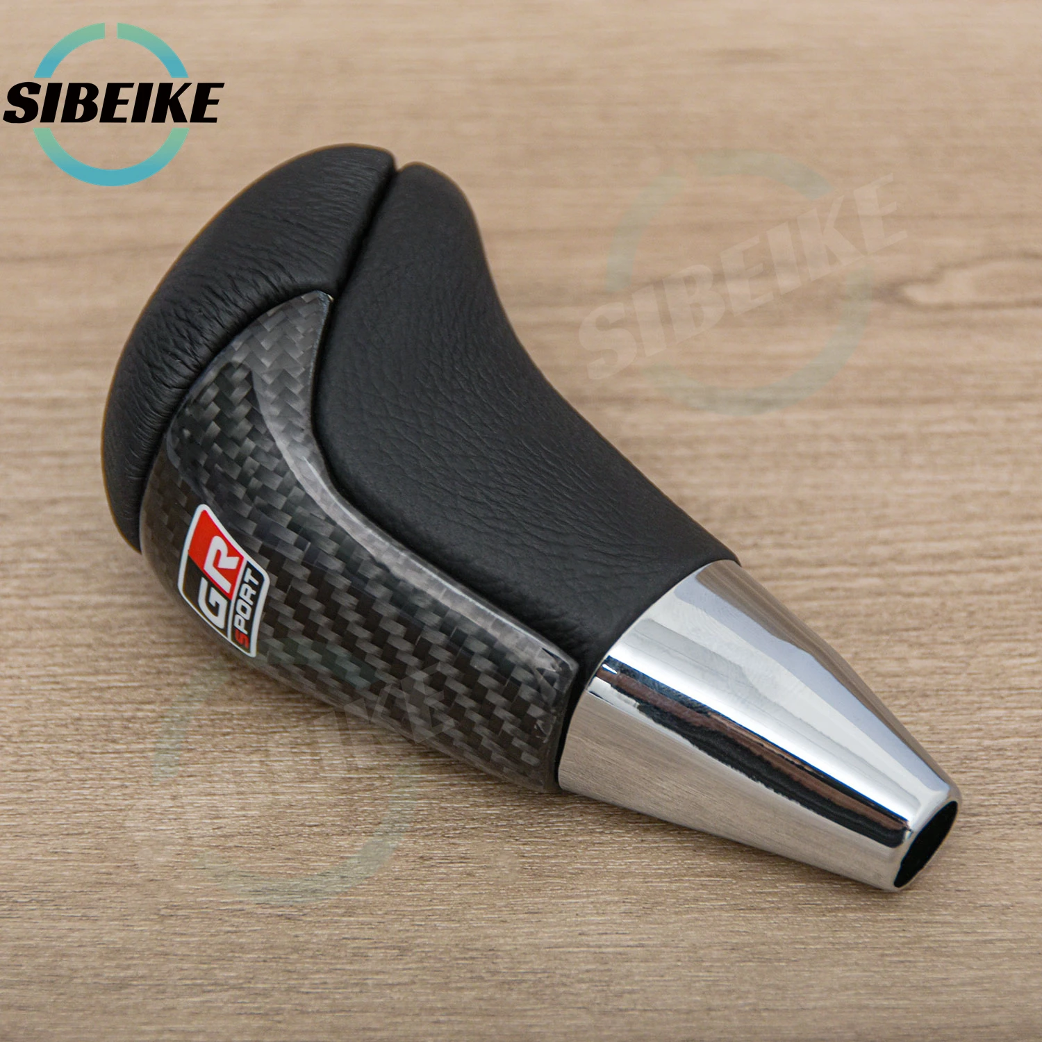 GR Sports Car Styling Gear Shift Knob Carbon Fiber Leather Racing Gear Shift Knob For Honda Toyota Universal