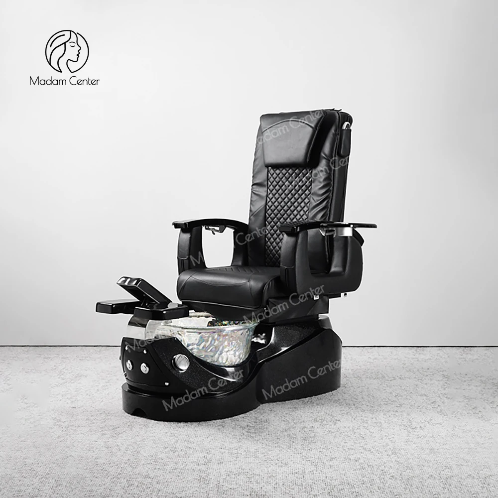 

Pedicure Chair Professional Pipeless Spa Bath Recliner with Electric Basin Bowl No Plumbing Required