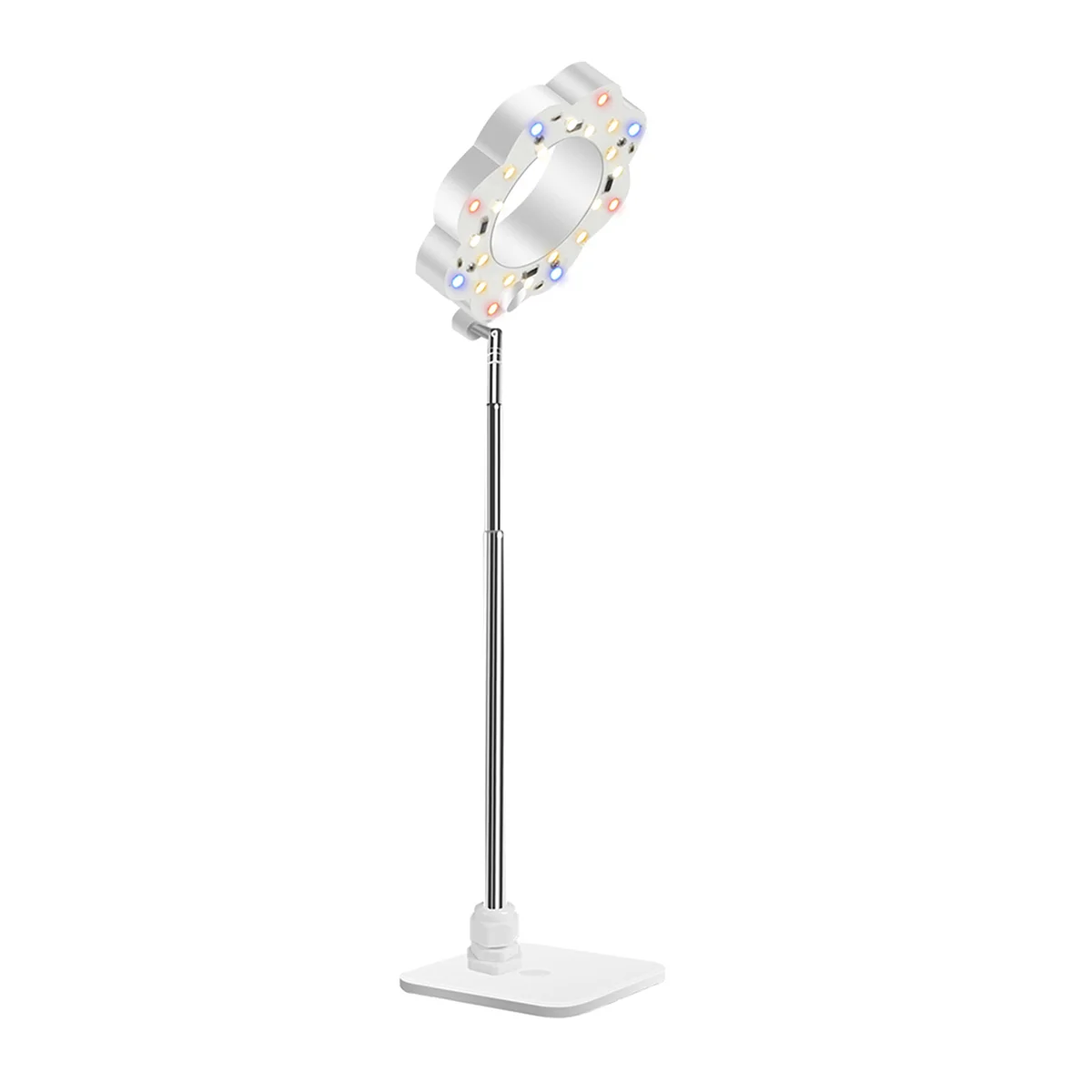 أضواء ABKO-Plant Grow للنباتات الداخلية، ضوء نبات LED كامل الطيف مع حامل قابل للفصل، أضواء متزايدة مع مؤقت تلقائي