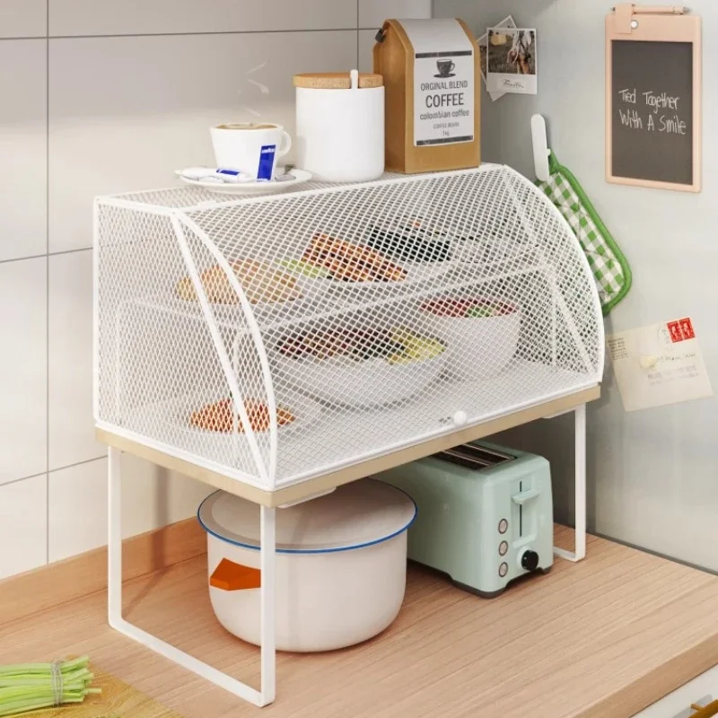 for leftovers Breathable Household cupboards Kitchen lockers Shelves Multi-storey countryside