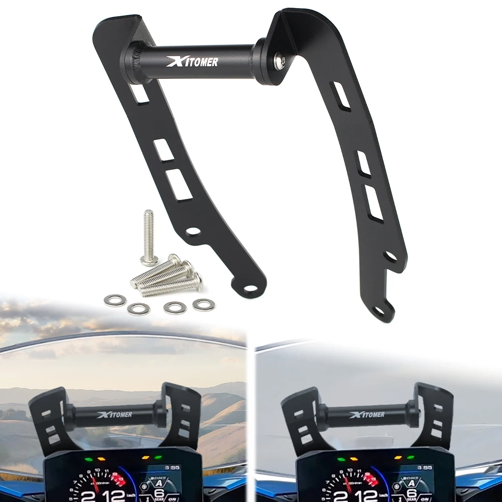 Motorrad-GPS-Navigationsplattenhalterung GPS-Telefonständer Halterung GSX-S1000 GT GSX-S1000 GT Plus 2022 2023-2026 Für Suzuki