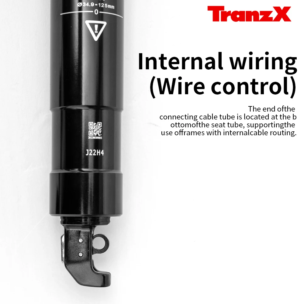 Tranzxドロッパーシートポスト34.9mm MTBシートポスト125mmトラベル