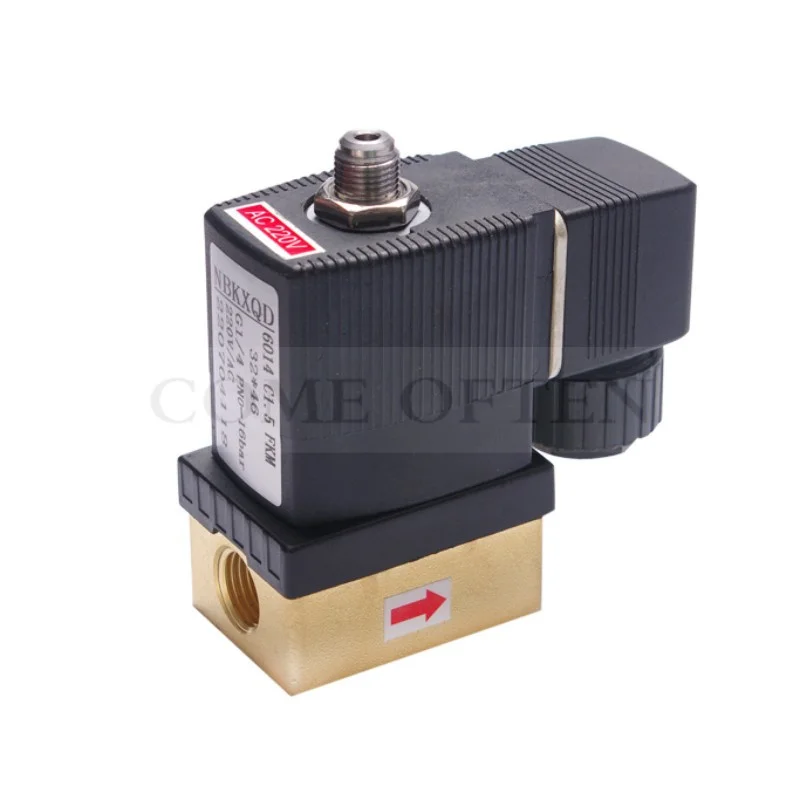 

16Bar Pneumatic Air Compressor Electromechanical Magnetic Valve BAODE Type 6014 C1.5mm 2 Position 3 Way Direct Action G1/8“G1/4"