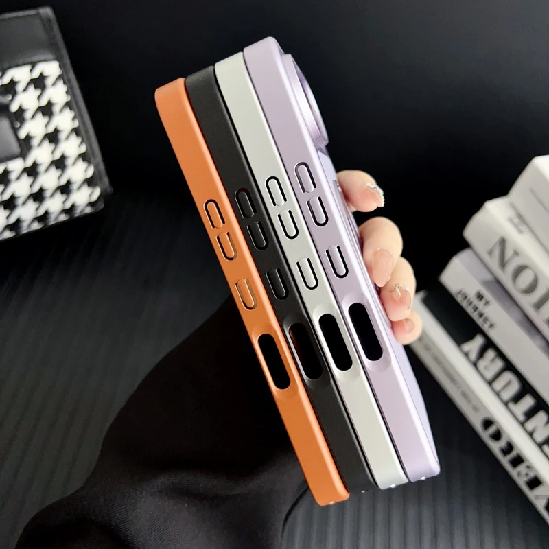 For Honor 500 Honor 500 Pro Case Litchi Grain Leather Strong Suction Metal Kickstand 360° Rotatable Spray Coating Hybrid Cover - view 4