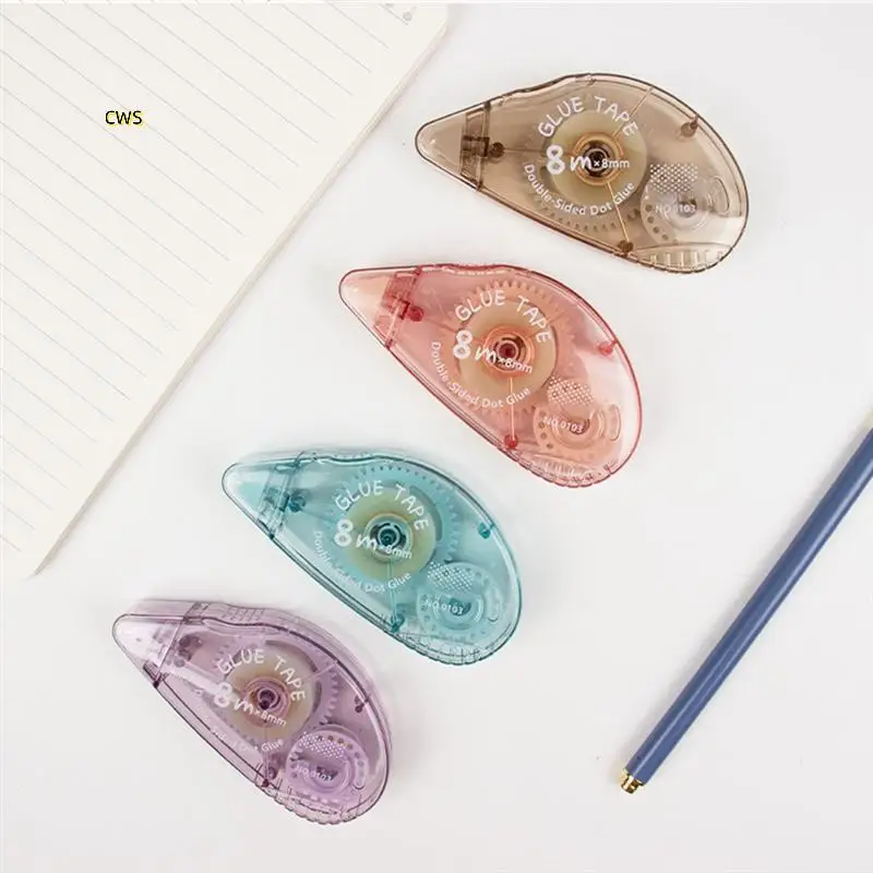 4 шт., канцелярские принадлежности, точечный клей, студенческий учебный экзамен, канцелярские принадлежности, двухсторонняя клейкая лента, скрапбукинг, коллаж, фотоальбом