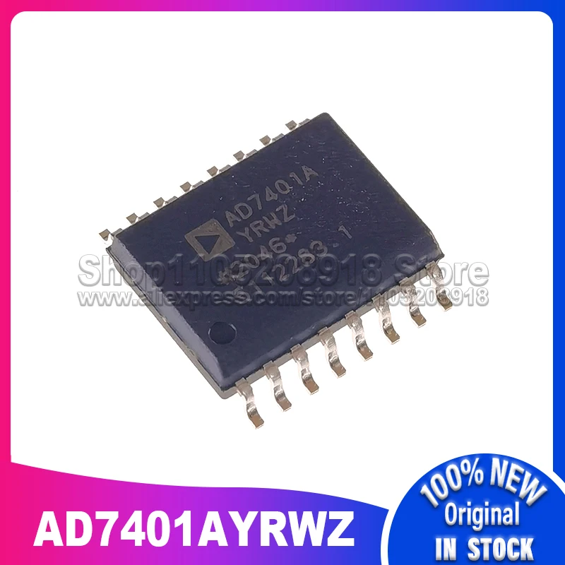 

10PCS/LOT AD7401AYRWZ AD7401AYRW AD7401A AD7401AYRWZ-RL SOP-16 100% New Spot stock