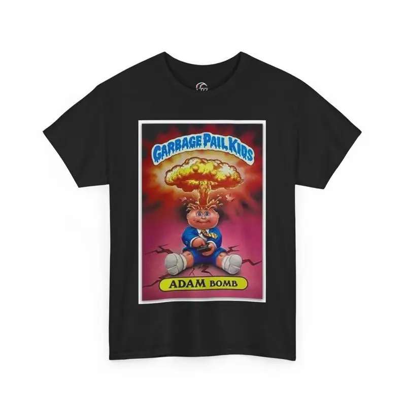Garbage Pail Kids T Shirt Adam  80'S Retro Trading Cards