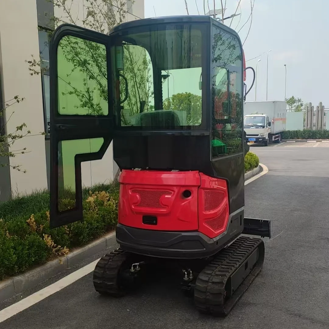 حفارة هيدروليكية 1.5 طن 1.8 طن الصين حفارة صغيرة حقيبة صغيرة شحن مجاني مصنع مخصص كوبوتا حفارة صغيرة #2