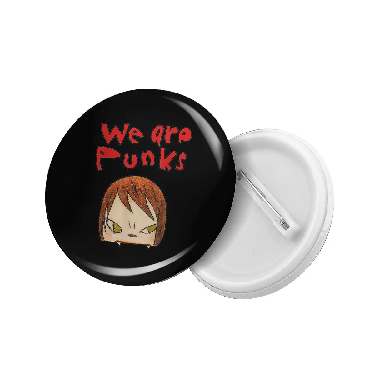 Yoshitomo Nara Art Design Pins Creative Brooch Jewelry Decor Metal Pin Badge Girl Child Broche Button Clothes Gift