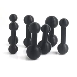 Double Ball Mount Adapter 20mm to 25mm//20mm/17mm /16mm Composite Extension Ball for Ram mounts Double Socket Arm Accessroeies