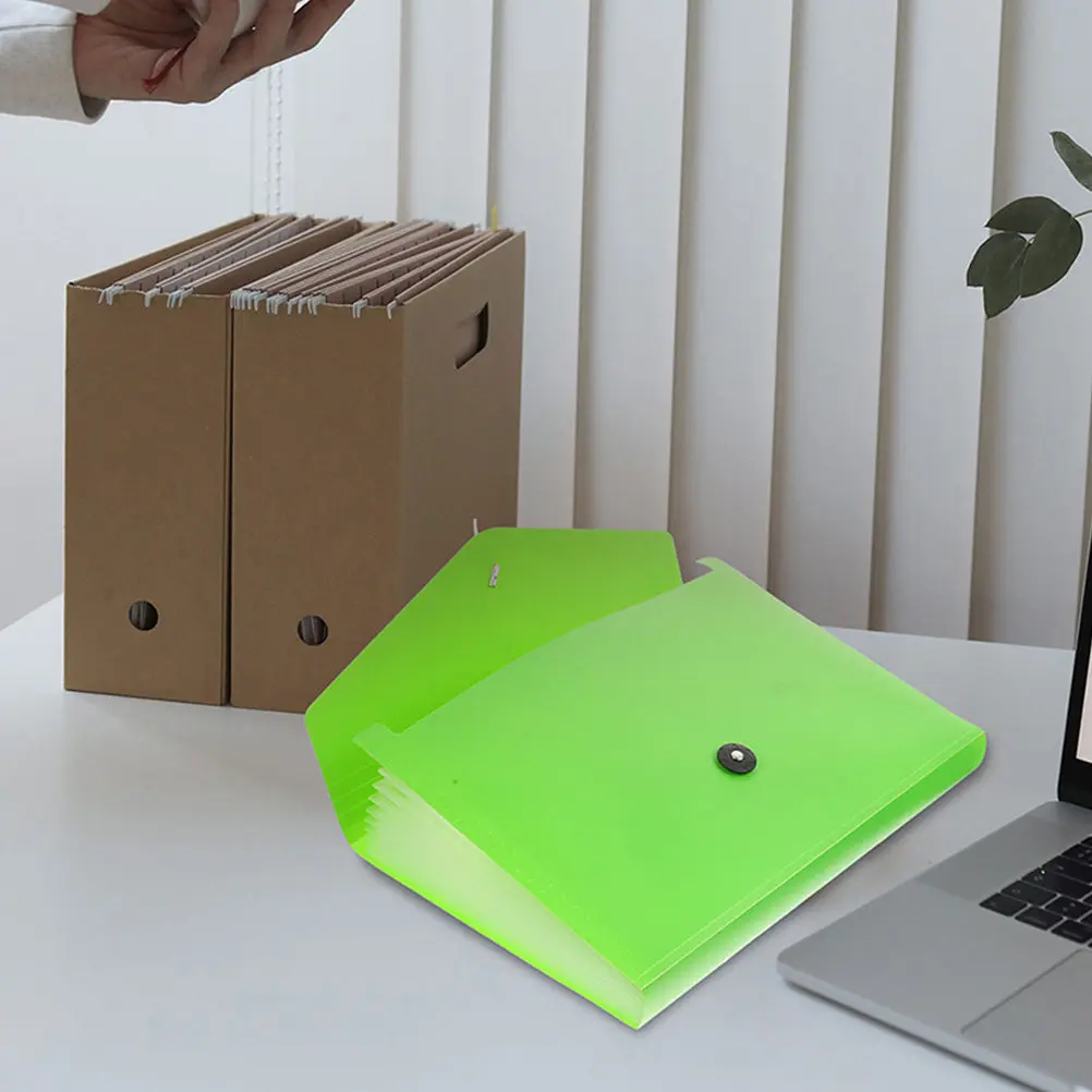 2pcs-accordion-file-organizer-multipurpose-expanding-document-folder-lightweight-portable-multi-layer-file-storage-organizer