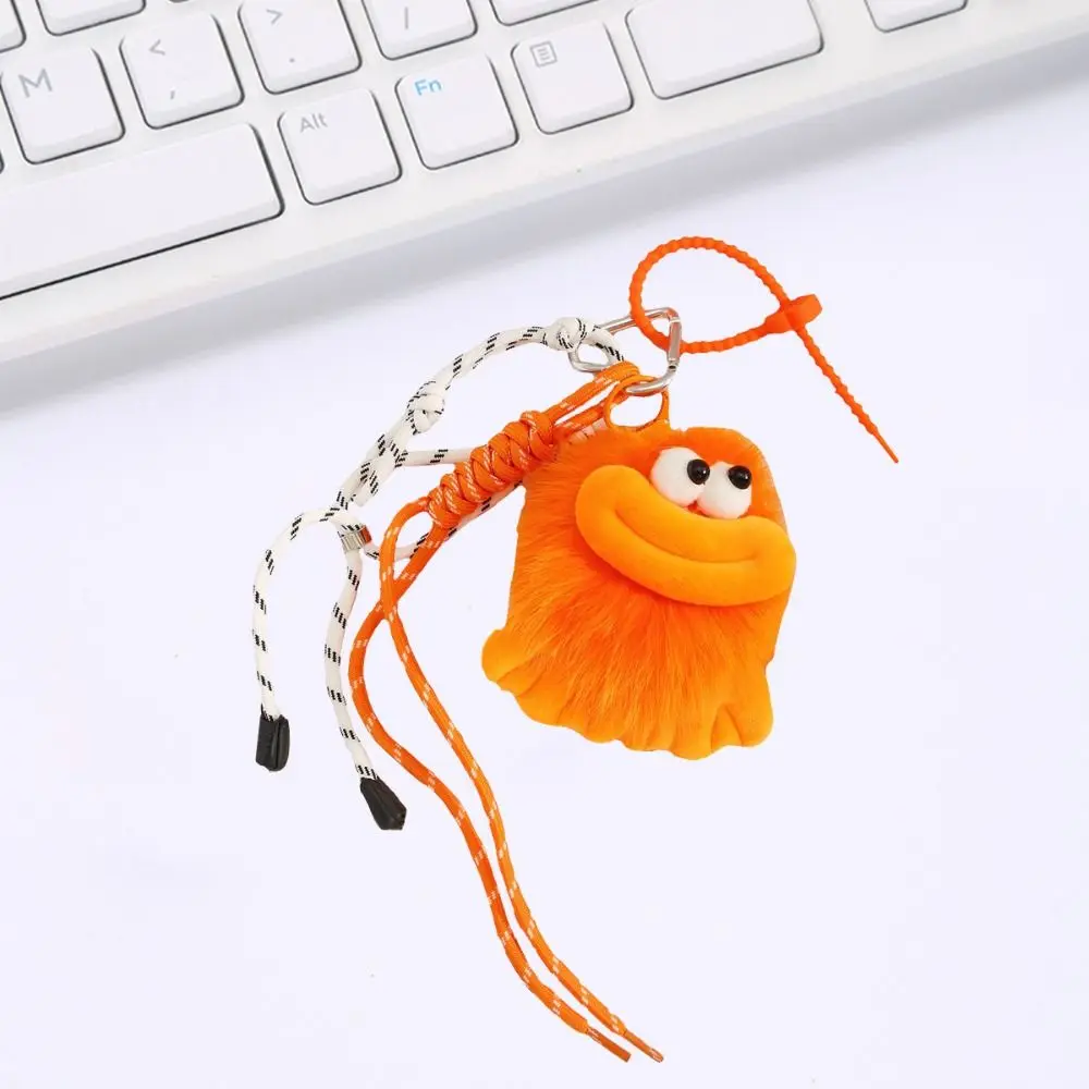 PP algodão pelúcia salsicha boca boneca chaveiro fofo coleção briquetes de pelúcia boneca chaveiro dos desenhos animados corda trançada