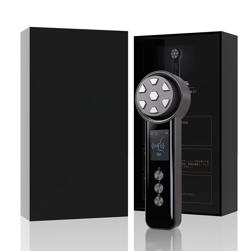 Fabricante de dispositivos de beleza recarregável para uso doméstico Mini Ems Lifting Cooling Dispositivo de beleza para rosto e pescoço