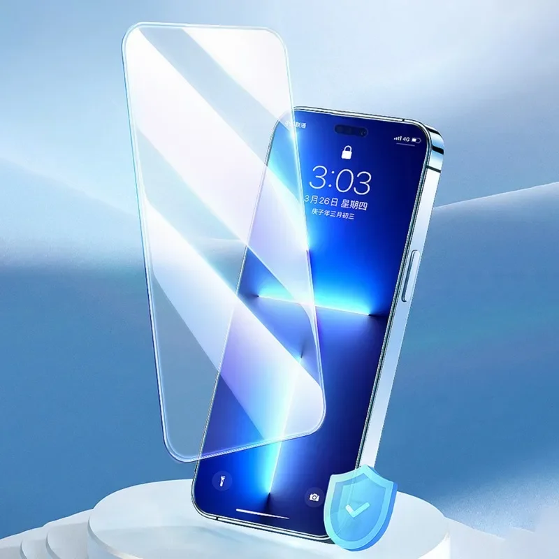 1-3 Packs Tempered Glass for Iphone 15 Plus Pro Max Screen Protector Anti-scratch Protective Film for Iphone 15 Plus Glass Film
