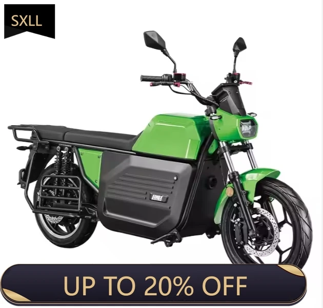 

SXLL Factory Priced 72V Moto Electrica 4000W 80 km/h Speed 150km Range Streetbike Cargo Electric Sport Off-Road Motorcycle