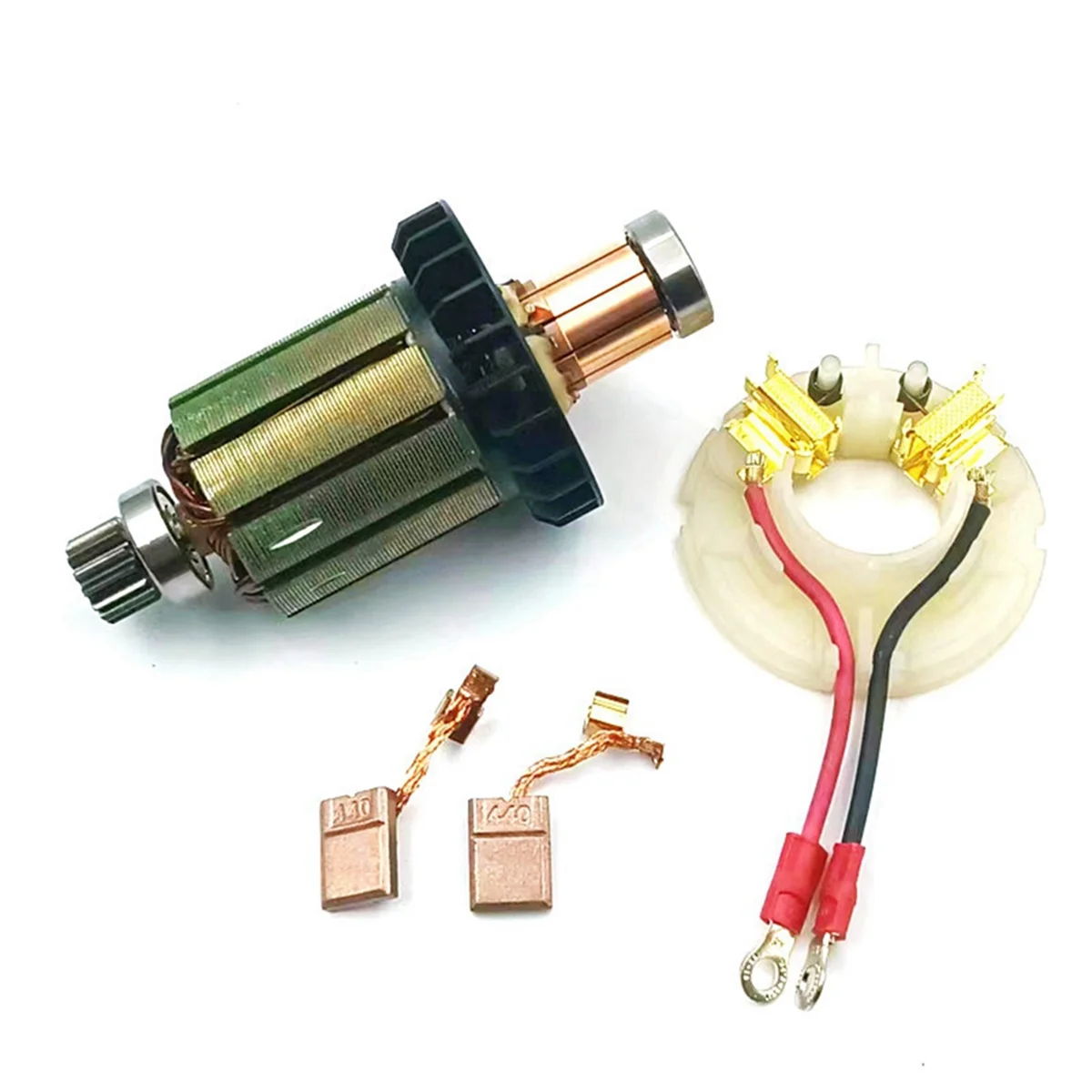 619496-0 Carbon Brush Holder Motor with Copper Carbon Brush for Armature CB440 DHP458 BHP458 DDF458 for DDF458Z