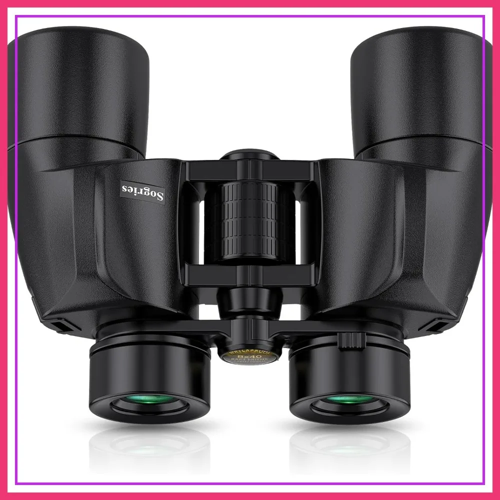 

8x40 Binoculars for Adults - High Powered HD with BAK4 Prism, Waterproof Fogproof for Bird Watching Hunting Travel