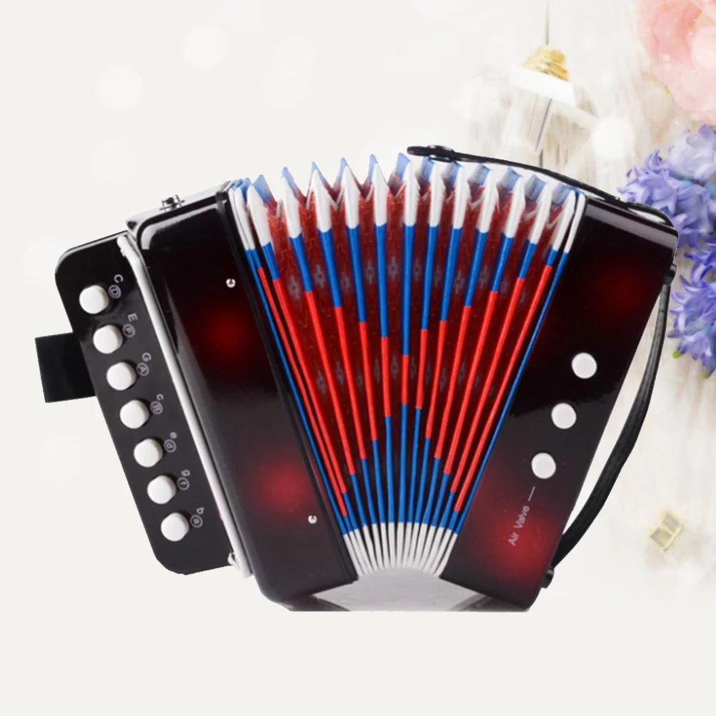

Percussion Button Accordion Toy Multifunctional Educatinal Developmental Toys with Keys Early Music