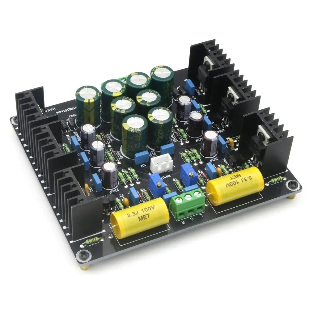 

JHL Dual-Channel Single-Ended Class A Preamplifier Board Finished Board 12V+12V