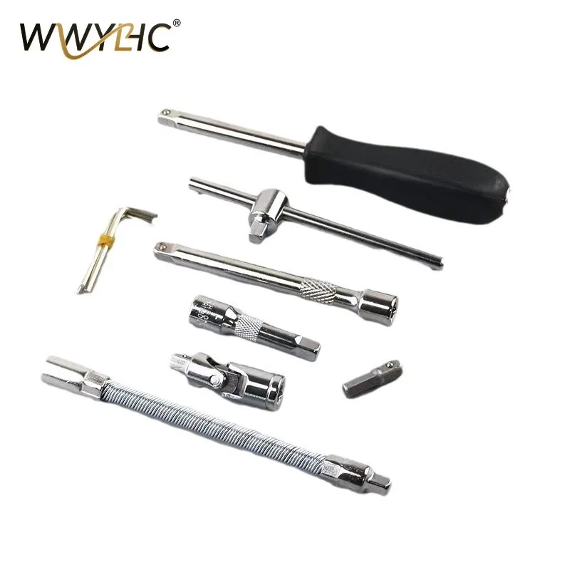 

Suitable for 46 Pieces Socket Wrench Car Set Household Hardware Tools Combination Set