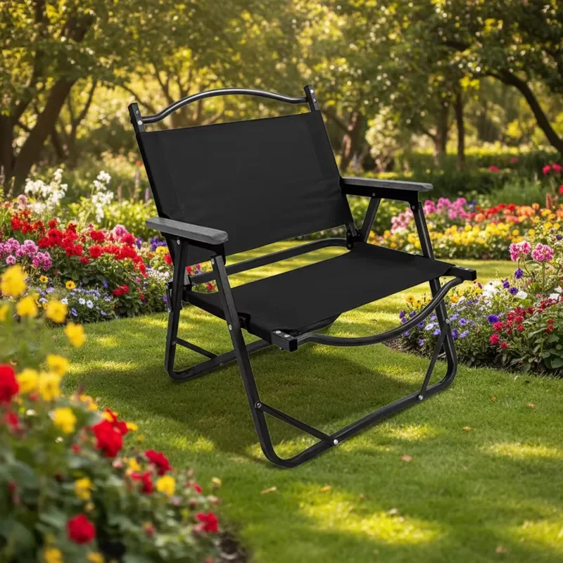 for Beach Chair Outdoor Reclining Backpack Iron Steel Portable Hiking Canvas Folding Kermit Lightweight Camping Garden Chair
