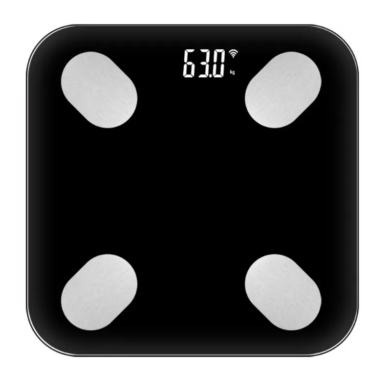 Tuya App WiFi Smart Scale Digital Electronic BMI Body Fat Scale for Bathroom WiFi Enabled Weight Scale