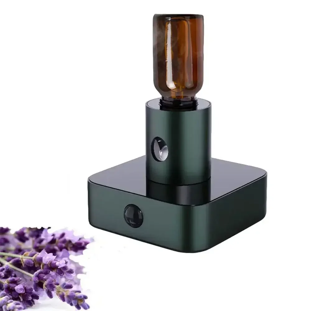 

Battery Operated Home Fragrance Diffuser Electric Aromatherapy Nebulizer Aluminum Alloy Waterless Diffuser For Essential Oil