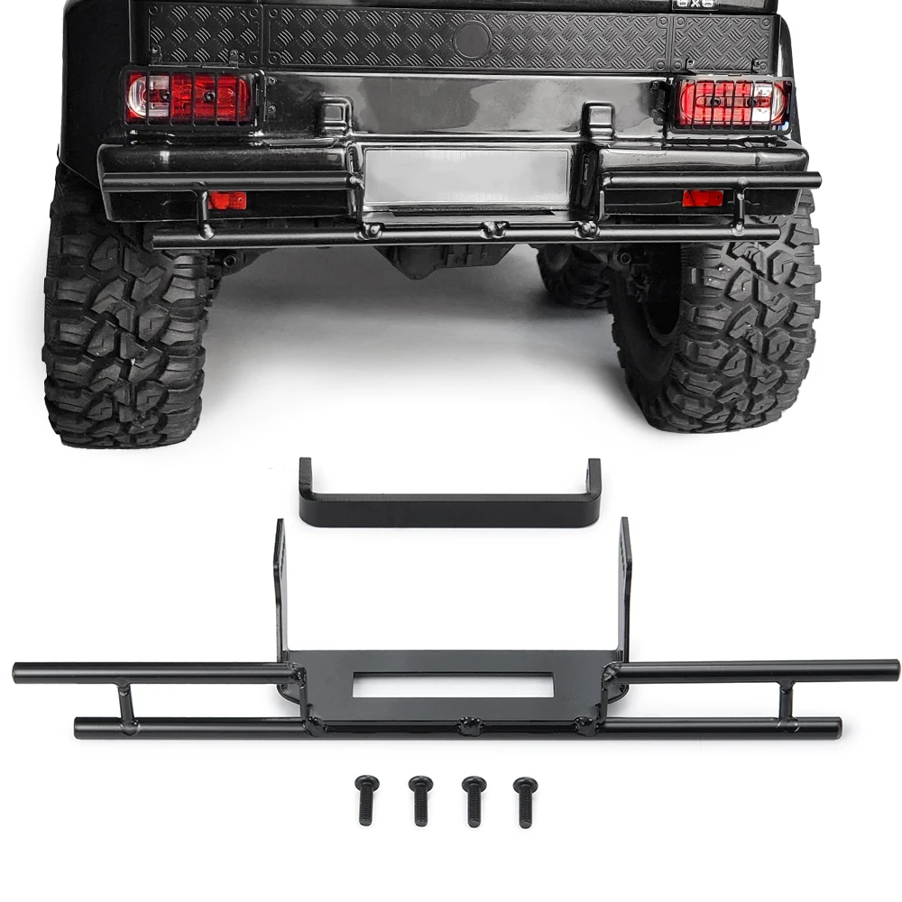 MIBIDAO Metal Rear Bumper Mount For 1/10 TRX4 TRX6 G63 G500 RC Crawler Car Upgrade Parts