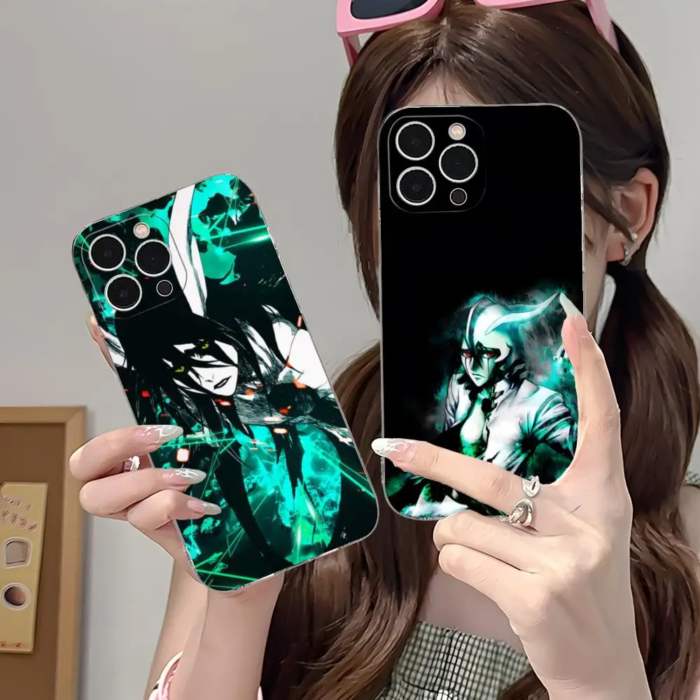 

Чехол для мобильного телефона Bleach Cifer для iPhone 16, 15, 14, 13, 12, 11 X XR XS 8 6 Pro Max Plus, мини-прозрачный цветной защитный роскошный чехол