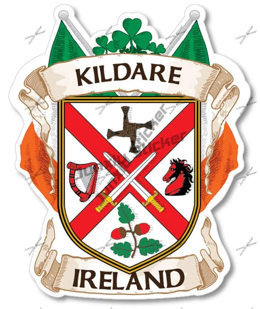 

Connacht Dublin Ireland Flag Vinyl Stickers Irish Badge Harp Map Flag Silhouette Sticker For Car Bumper Laptop Book Fridge Guita