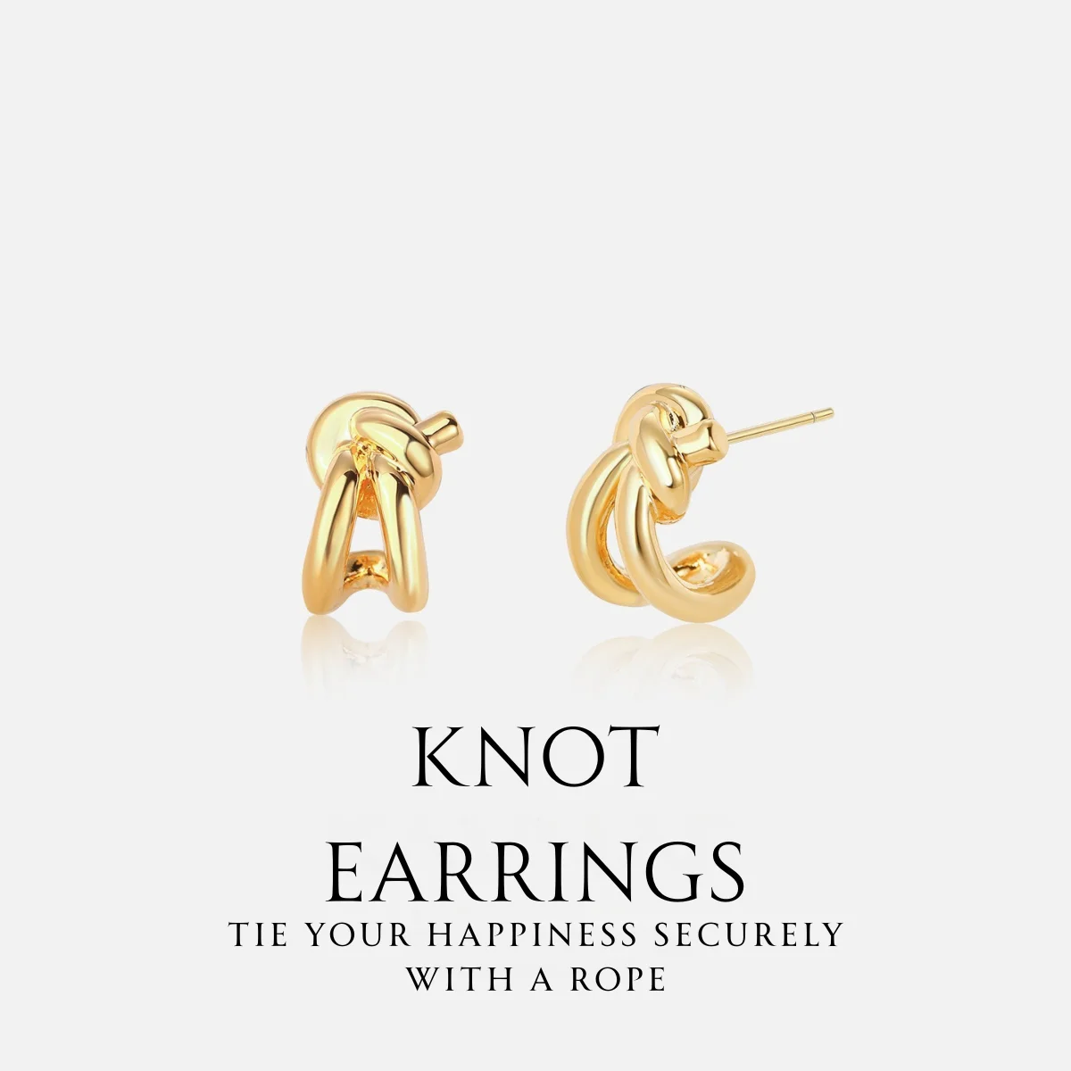 

Knot-Weave Textured Cross 925 Sterling Silver Stud Earrings Stylish Fashion Jewelry Design Earrings Unique Gift for Women