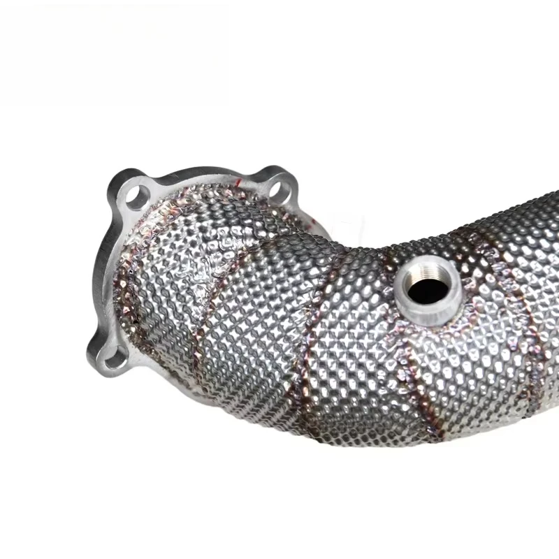 Downpipe + Przednia Rura z Osłoną Termiczną do Audi S6 RS6 4G C7 RS7