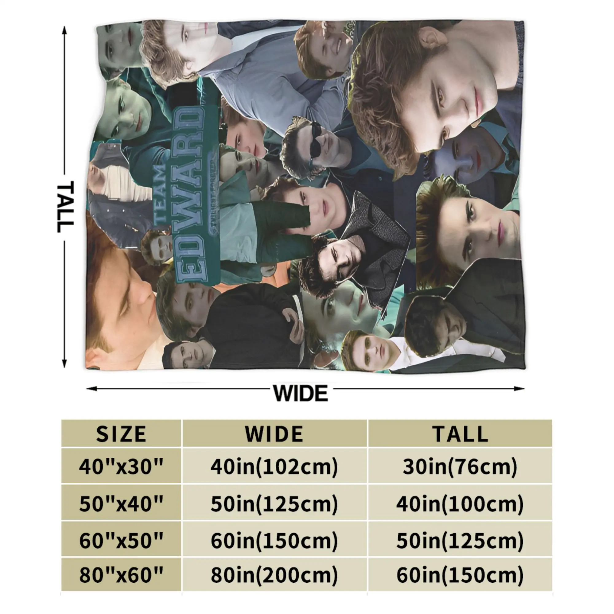 الاسترخاء إدوارد كولين تكريم الشفق بطانية ميرش الفراش الزخرفية رمي بطانية خفيفة الوزن الصوف للسفر #5