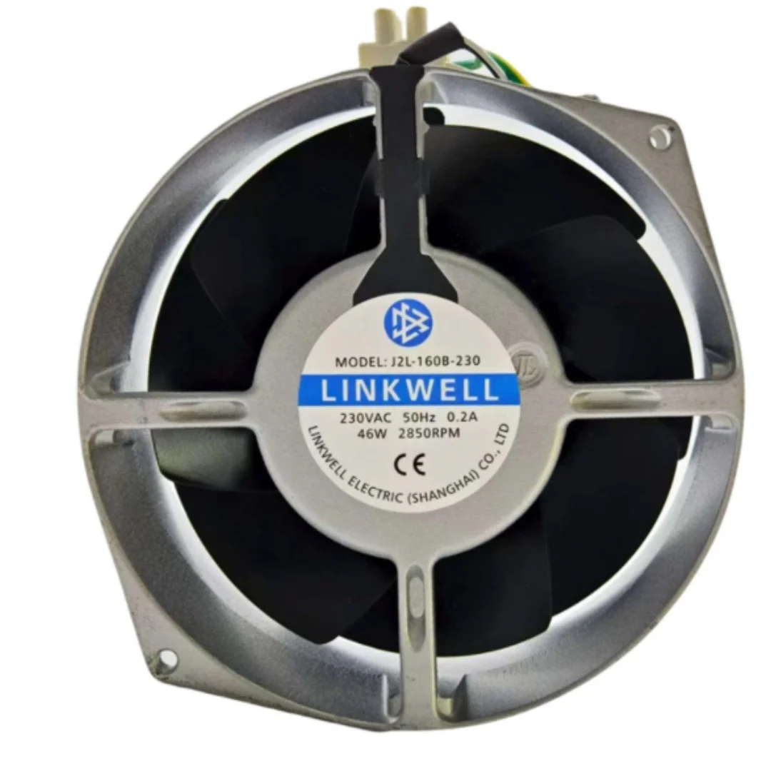 

LINKWELL J2L-160B-230 AC 230V 0.2A 172x150x55mm Server Cooling Fan