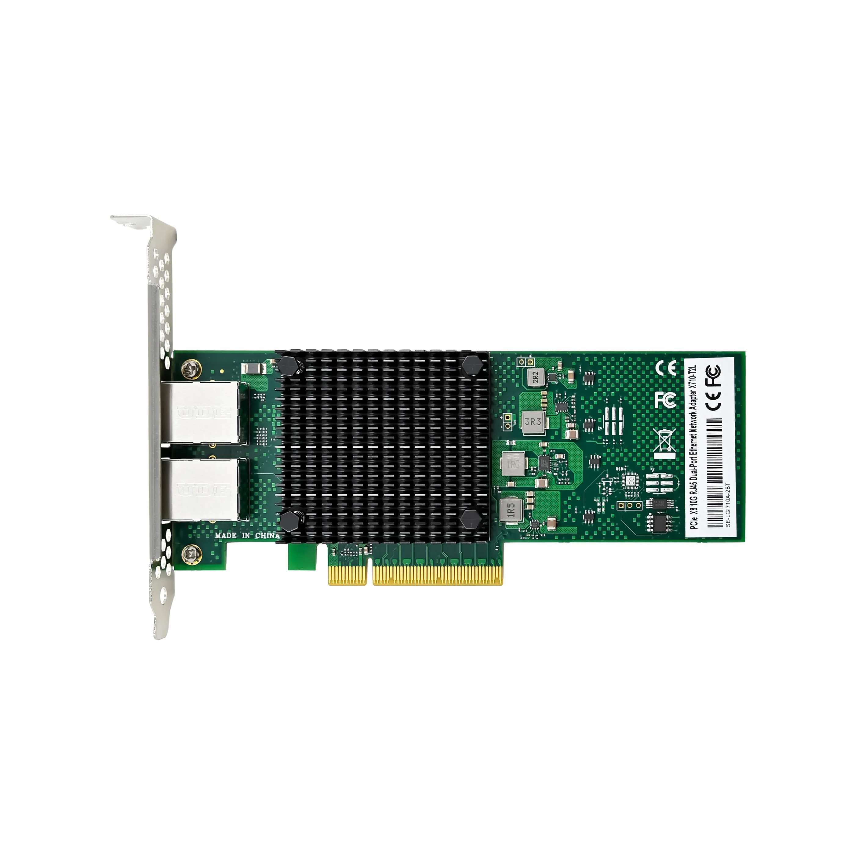 PCIe X8 Intel X710-T2L Dual-Port 10G Ethernet Card