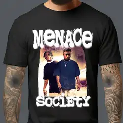 Menace Ii Society Heavyweight T Shirt 90S Retro To O Dog Caine Movie Nostalgia