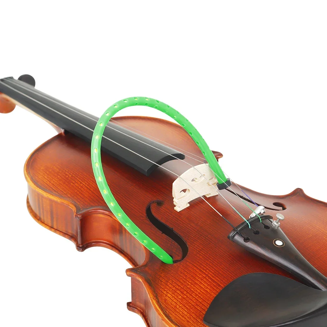 Violin F Hole Humidity Indicator Humidifier Green Rubber Hygrometer Is Suitable For Violin Maintenance Violin Accessories Parts