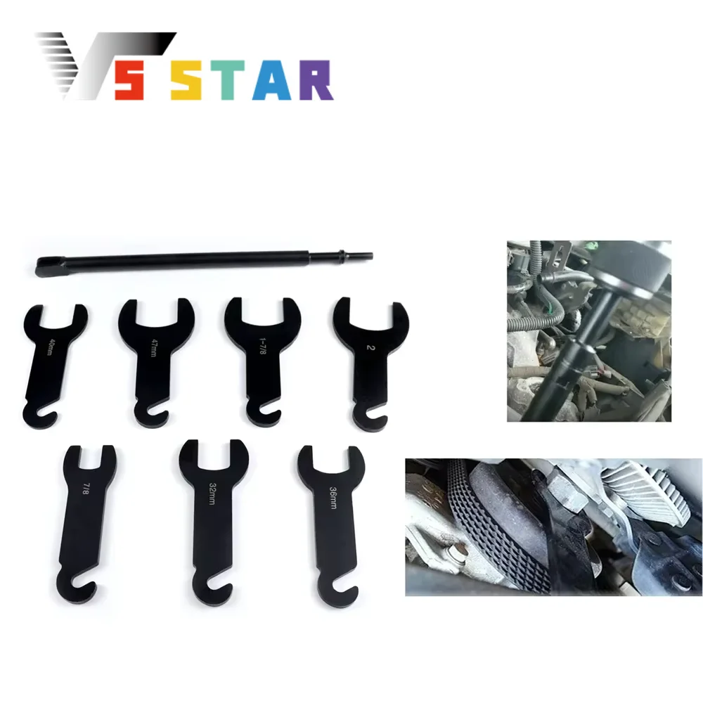 

43300, высококачественный стальной пневматический вентилятор, набор ключей для снятия, инструмент для позиционирования с шестерней для GM 4,3 л 5,0 л XLB-1089