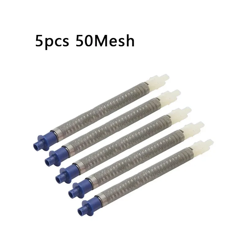 5pcs 50/100Mesh Airless Spray Gun Filter Replacement Accessories For Graco Spray Gun Repair Tool