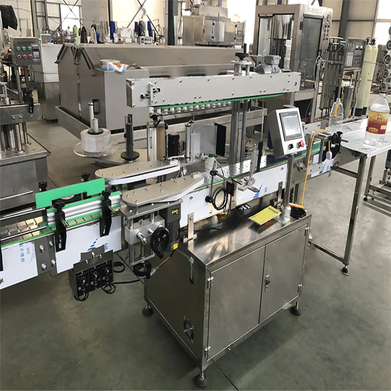 Best Selling Automatic Bottles Label Machine Can Jar Labeler Applicator Sticker Labeling Machine for Round Bottles FL Customized