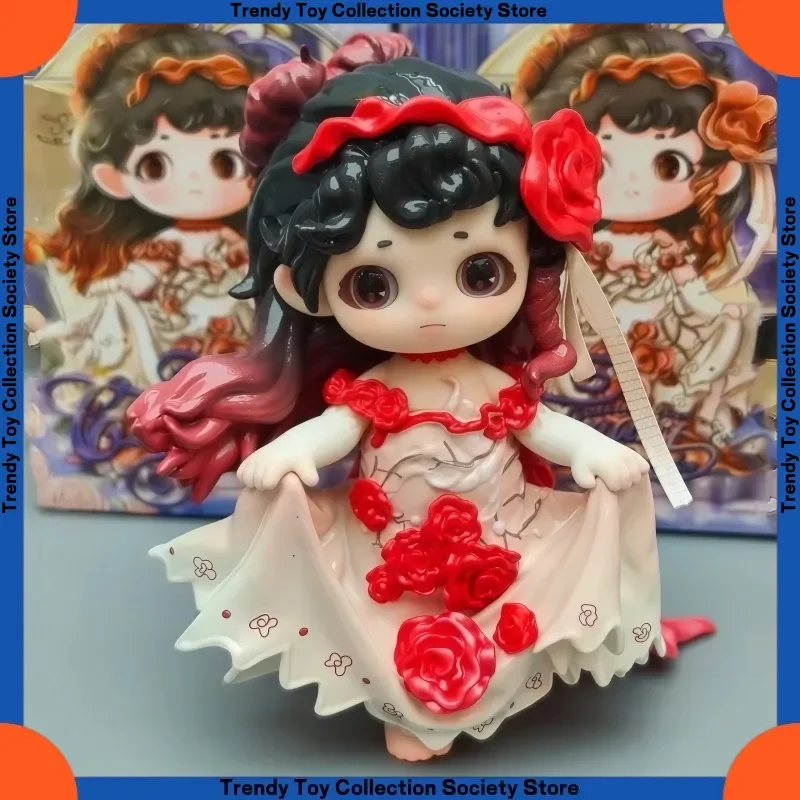 

New Products In Stock Qiaoqiao Blind Box Guardian Contract Event Book Cute Figurines Trendy Toys Gifts Decorative Items